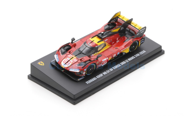 Modelauto 1:64 | Looksmart LS64006LM | Ferrari 499P | AF Corse 2023 #50 - J.Calado - A.Pier Guidi - A.Giovinazzi