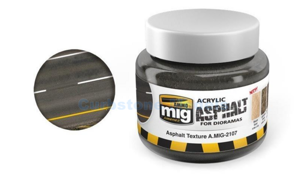 product | Ammo A-MIG-2107 | Texture Asphalt for diorama Black