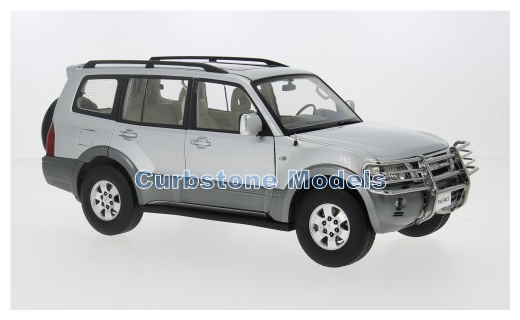 product1:18 | Sunstar 5832 | Mitsubishi Pajero V73 SUV Metallic Silver 1999