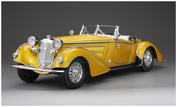 product1:18 | Sunstar 2411 | Horch 855 Roadster Gold Metallic 1939