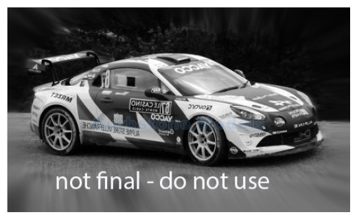 product1:43 | IXO-Models RAM980.22 | Alpine A110 RGT 2025 #67 - R.Astier - D.Giraudet