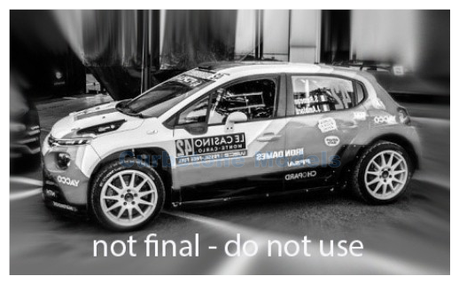 product1:43 | IXO-Models RAM976.22 | Citroen C3 Rally2 2025 #42 - S.Rumeau  - J.Amblard
