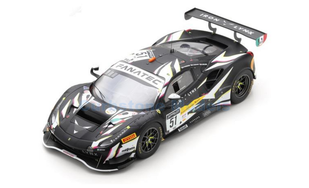 product1:18 | Looksmart LS18RC015 | Ferrari 488 GT3 | Iron Lynx 2021 #51 - N.Nielsen - C.Ledogar - A.Pier Guidi