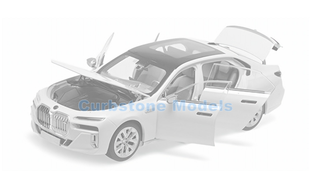 product1:18 | Minichamps 110023702 | BMW M i7 M70 (G70) White Metallic 2024