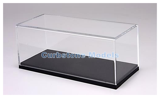 product1:43 | BBR Models VET06PLX | Vitrine L16.5 x B7.2 x H7 Zwart