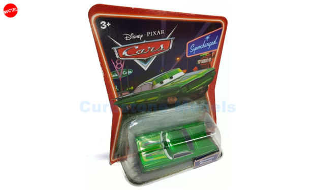 product1:64 | Mattel J6421S | Disney Cars Cars Groen - I.Ramone