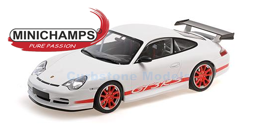 product1:18 | Minichamps 155062020 | Porsche 911 GT3 RS (996) White 2002