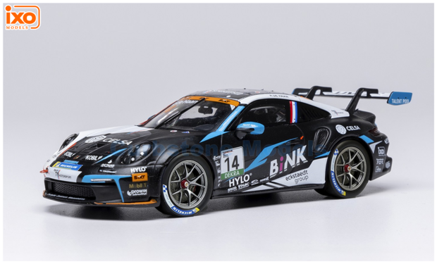 product1:43 | IXO-Models GTM174.22 | Porsche 911 GT3 Cup | TEAM 75 Bernhard 2024 #14 - R.de Haan