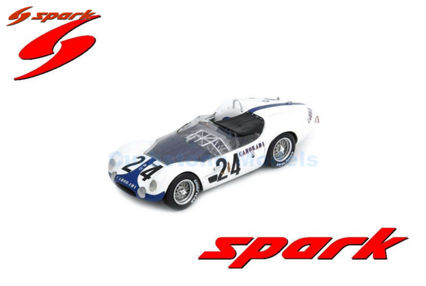 product1:43 | Spark S4726 | Maserati Tipo Longtail | Camoradi USA 1960 #24 - C.Daigh - M.Gregory