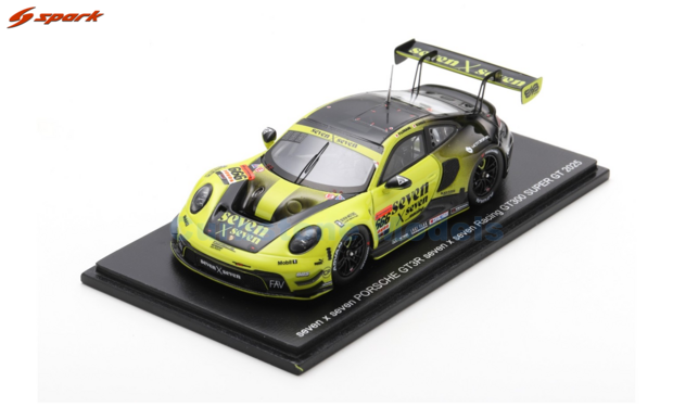 product1:43 | Spark 43SGT25666 | Porsche GT3 R | Seven x Seven Racing 2025 #666 - K.Fujinami - M.Kondo