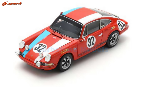 product1:43 | Spark 43SPA1968 | Porsche 911 1968 #32 - W.Kauhsen - H.Kelleners - E.Kremer