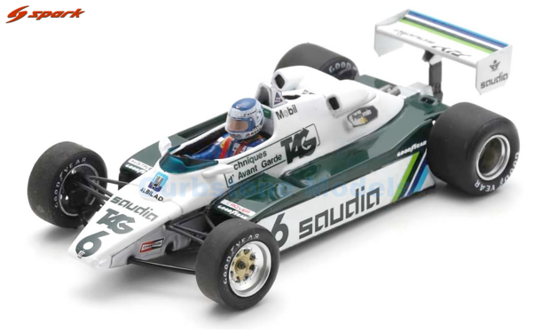 product1:43 | Spark S7499 | Williams FW08 1982 #6 - K.Rosberg