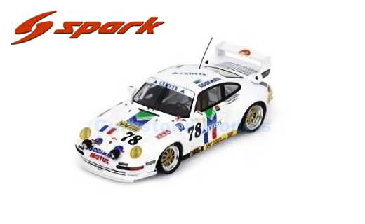 product1:43 | Spark S9898 | Porsche 911 GT2 1995 #78 - D.Ortion - J.Veroux - E.van de Vyver