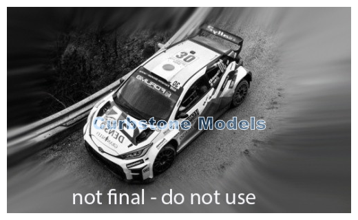 Product 1:43 | IXO-Models RAM983.22 | Toyota Gazoo Racing WRT GT Yaris Rally2 2025 #30 - J.Fulton - N.Yamamoto