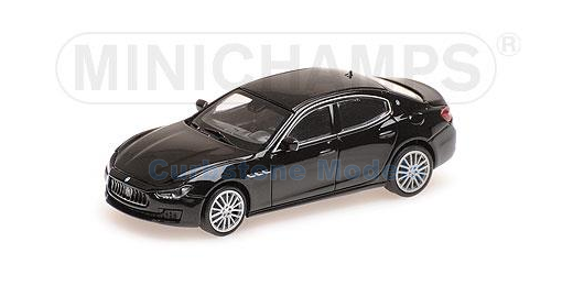 Product 1:87 | Minichamps 870123000 | Maserati Ghibli Zwart 2018