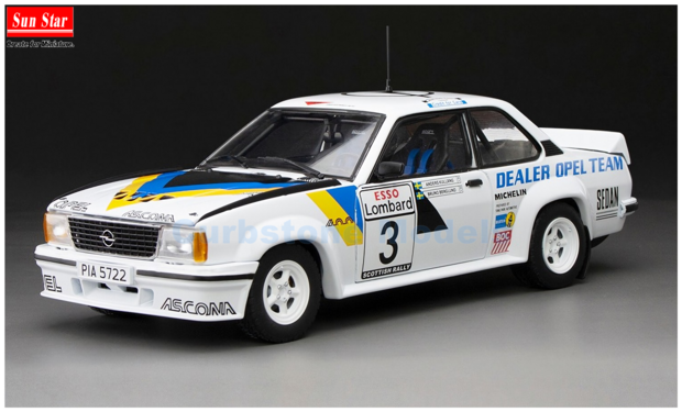 product1:18 | Sunstar 5452 | Opel Ascona 400 1980 #3 - A.Kulläng - B.Berglund