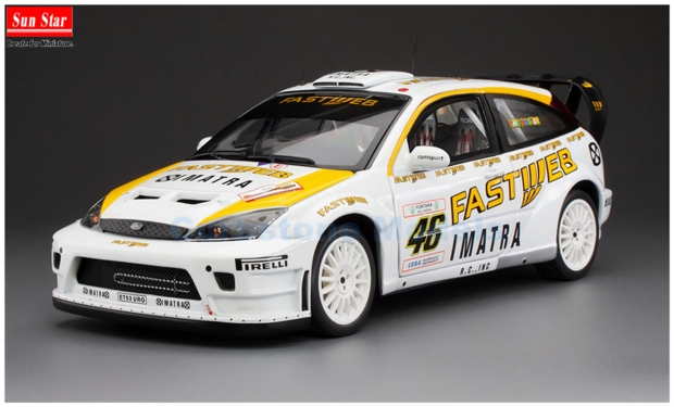 product1:18 | Sunstar 3882 | Ford Focus RS WRC05 | Fastweb Imatra Rally Team 2006 #46 - V.Rossi - C.Cassina