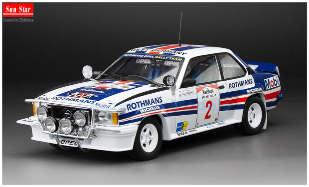product1:18 | Sunstar 5453 | Rothmans Opel Rallyteam West-Germany Ascona 400 1983 #2 - A.Vatanen - T.Harryman