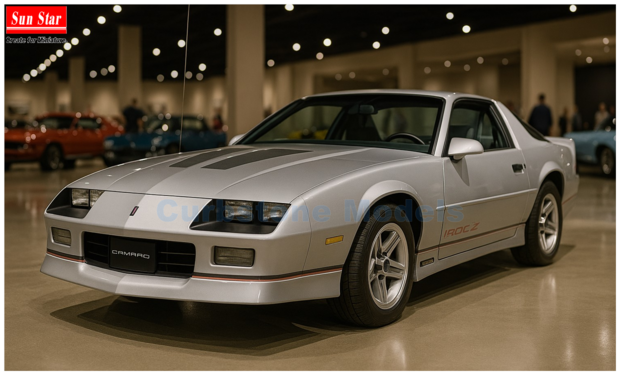 product1:18 | Sunstar 1947 | Chevrolet Camaro IROC-Z Silver 1985