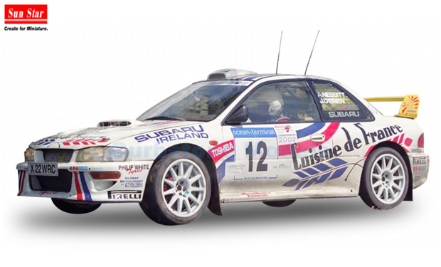 product1:18 | Sunstar 5752 | Subaru Impreza S6 WRC | McKinstry Motorsport 2004 #8 - J.O'Brien - A.Nesbitt 
