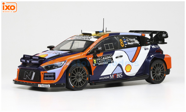 product1:18 | IXO-Models 18RMC230B.22 | Hyundai Shell Mobis World Rally Team i20 N Rally1 2025 #8 - O.Tänak - M.Järve