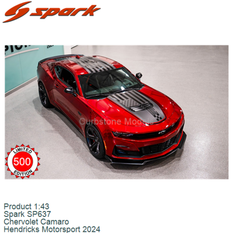 Product 1:43 | Spark SP637 | Chervolet Camaro | Hendricks Motorsport 2024