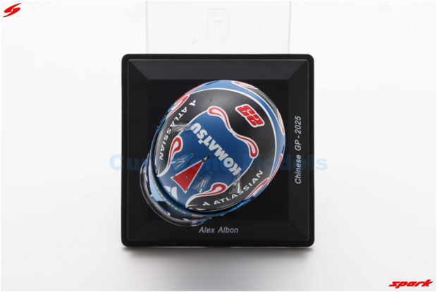 Product 1:5 | Spark 5HF201 | Bell Helmet | Williams Racing Team 2025 #23 - A.Albon