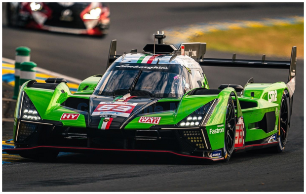 Product 1:43 | Looksmart LS561B | Lamborghini SC63 Hybrid LMDh Hypercar | Iron Lynx 2024 #63 - M.Bortolotti - E.Mortara - D.Kvy