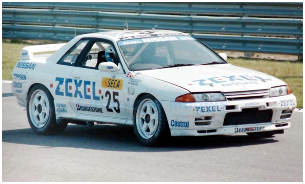 Product 1:43 | Spark 43SPA1991 | Nissan Skyline GT-R | Team Zecel NISMO 1991 #25 - D.Brabham - N.Hattori - A.Olofsson