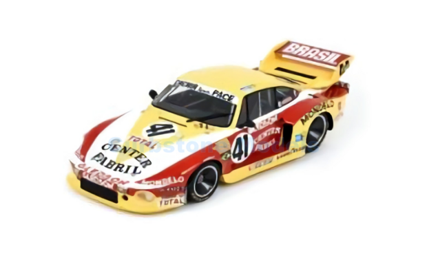 Product 1:18 | Spark 18S633 | Porsche 935-77 Gr.5 SP | JMS Racing -- Team Pace 1978 #41 - P.Gomez - A.Guaraná  - M.Amaral