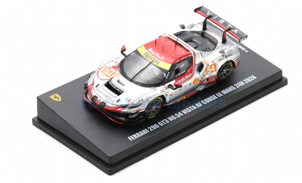 Product 1:64 | Looksmart LS64018LM | Ferrari 296 GT3 | Vista - AF Corse 2023 #54 - T.Flohr - F.Castellacci - D.Rigon