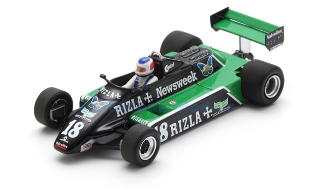 Product 1:43 | Spark S7173 | March 821 March F1 Team 1982 #18 - R.Boesel