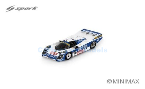 Product 1:43 | Spark S9865 | Porsche 956 | Ducados Obermaier Racing 1985 #26 - H.Regout - J.Lässig - J.Pareja