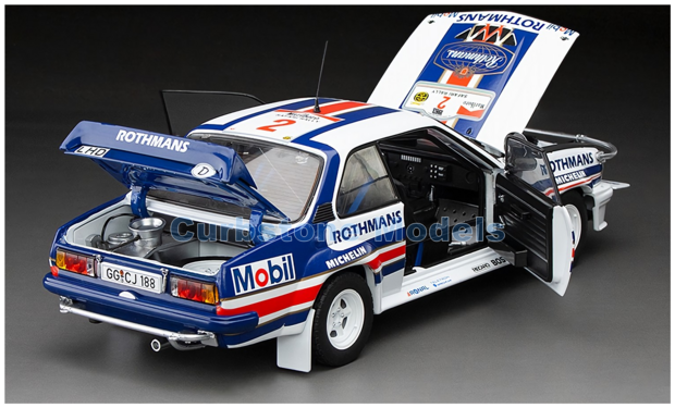 Product 1:18 | Sunstar 5453 | Rothmans Opel Rallyteam West-Germany Ascona 400 1983 #2 - A.Vatanen - T.Harryman