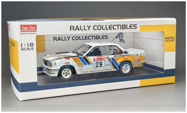 Product 1:18 | Sunstar 5451 | Opel Ascona 400 2016 #29 - T.Craig - S.Blomqvist