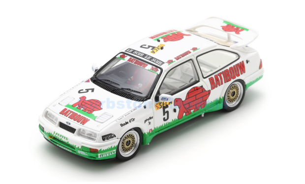 Product 1:43 | Spark SB244 | Ford Sierra RS 500 Cosworth | Semoulin Racing Team 1990 #5 - T.Tassin - Y.Semoulin - P.Adams