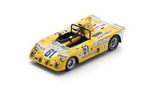 Product 1:43 | Spark S9436 | Lola T280 1973 #61 - D.Rouveyran - C.Mons