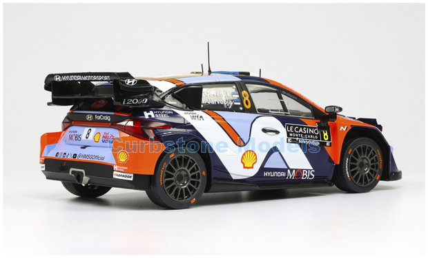 Product 1:18 | IXO-Models 18RMC230B.22 | Hyundai Shell Mobis World Rally Team i20 N Rally1 2025 #8 - O.Tänak - M.Järv