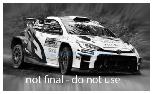 Product 1:43 | IXO-Models RAM982.22 | Toyota Gazoo Racing WRT GR Yaris Rally1 2025 #26 - T.Luhtinen - H.Kogure