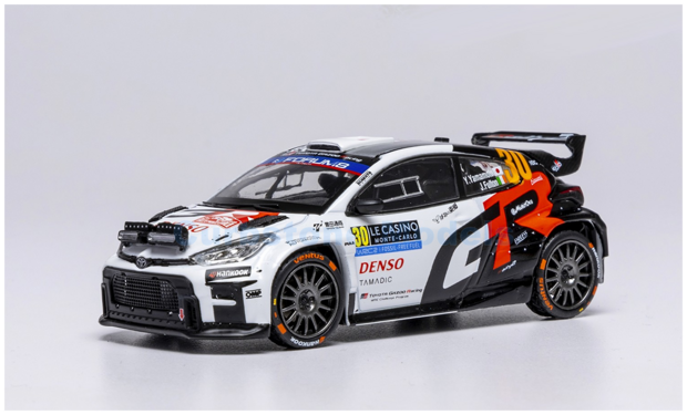Product 1:43 | IXO-Models RAM983.22 | Toyota Gazoo Racing WRT GT Yaris Rally2 2025 #30 - J.Fulton - N.Yamamoto