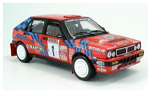Product 1:18 | Sunstar 3105 | Lancia Delta HF Integrale 16V | Lancia-Martini Racing 1989 #1 - M.Biasion - T.Siviero