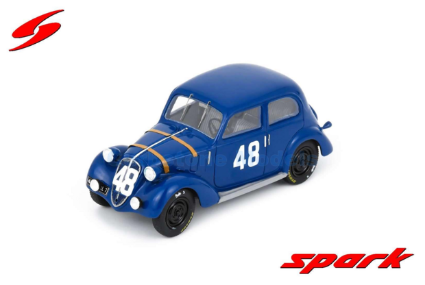 Product 1:43 | Spark S9426 | Simca 8 | Victor Camerano 1938 #48 - V.Camerano  - R.Klempeneré