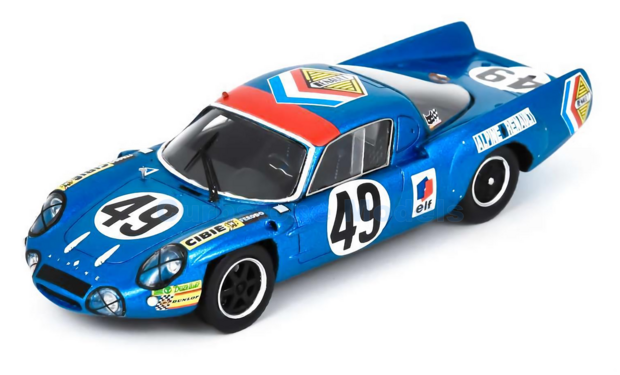 Product 1:43 | Spark S5696 | Trophée Le Mans Alpine A210 1969 #49 - J.Foucteau  - P.Compain 
