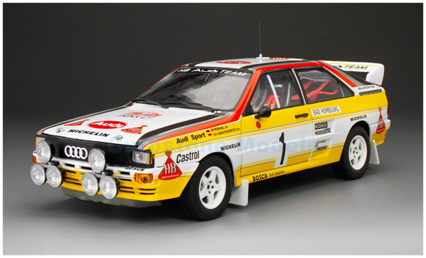 Product 1:18 | Sunstar 4258 | Audi Sport Quattro A2 WRC 1984 #1 - W.Röhrl - C.Geistdörfer