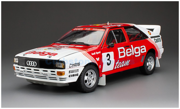 Product 1:18 | Sunstar 4259 | Audi Sport Belga Team Quattro A1 WRC 1984 #8 - M.Duez - W.Lux