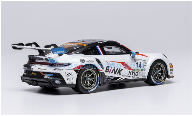 Product 1:43 | IXO-Models GTM174.22 | Porsche 911 GT3 Cup | TEAM 75 Bernhard 2024 #14 - R.de Haan