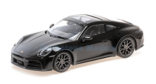 Product 1:18 | Minichamps 155064022 | Porsche 911 Carrera Coupé (992.2) Metallic Black 2024
