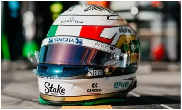 Product 1:5 | Spark 5HF224 | Bell Helmet | Stake F1 Team Kick Sauber 2024 #5 - G.Bortoleto