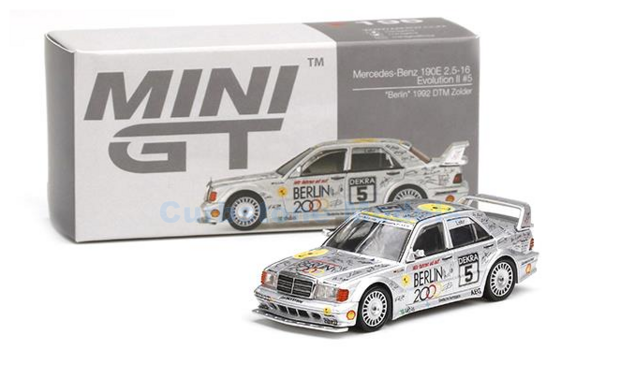 Product 1:64 | MiniGT MGT00196-L | Mercedes Benz 190E 2.5-16V Evo II DTM Berlin 2000 1992 #5 - E.Lohr