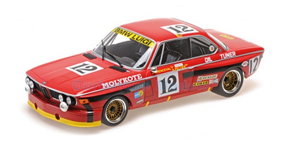 Product 1:18 | Minichamps 155742612 | BMW LUIGI 3.0 CSL 1974 #12 - A.Peltier - J.Xhenceval - P.Dieudonné